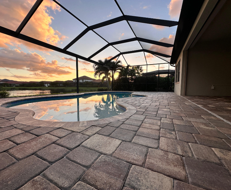 Pool Deck cleaning After