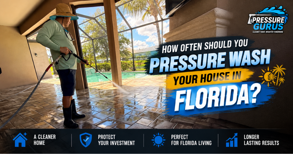 How Often Should You Pressure Wash Your House in Florida