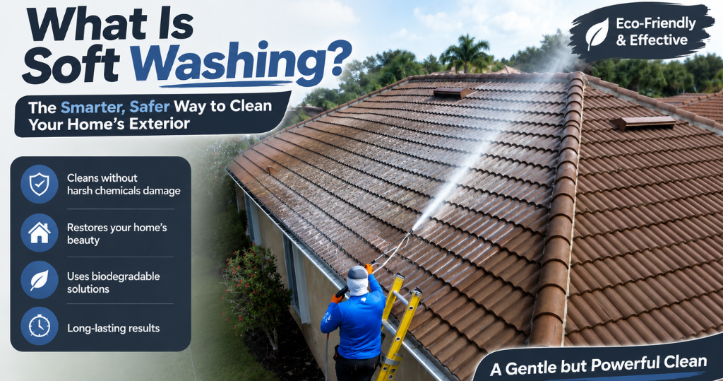 What is soft washing